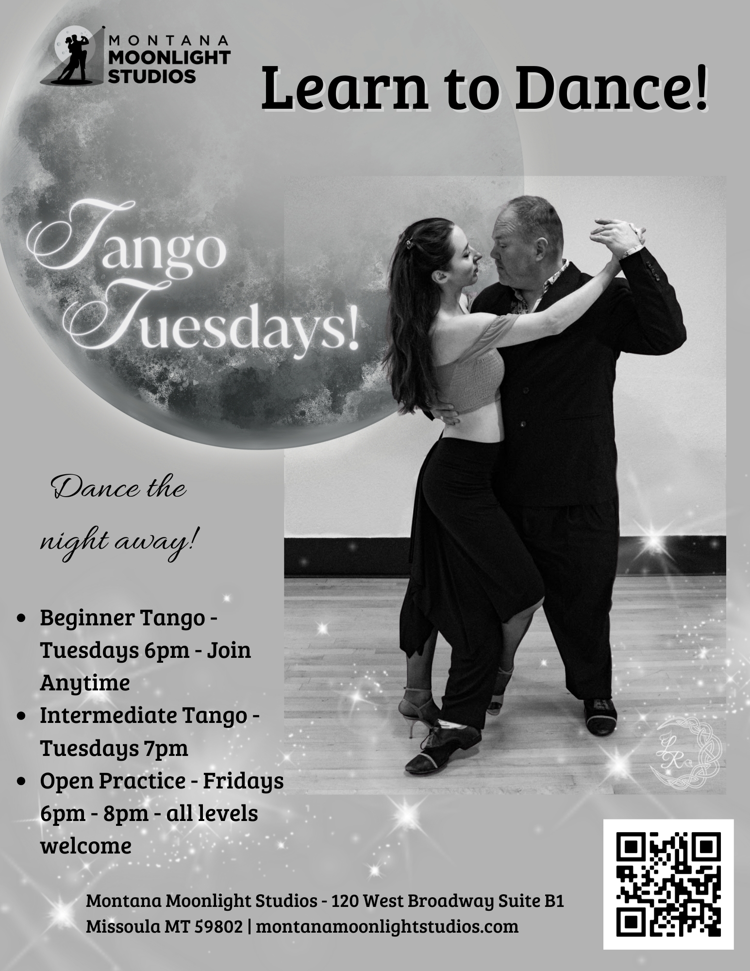 Tango Tuesdays at Montana Moonlight Studios Missoula MT