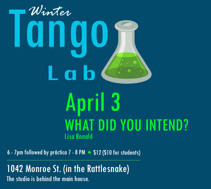 April Winter Tango Lab Flyer Missoula MT