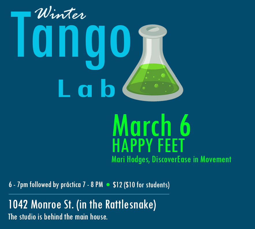 March Winter Tango Lab Flyer Missoula MT